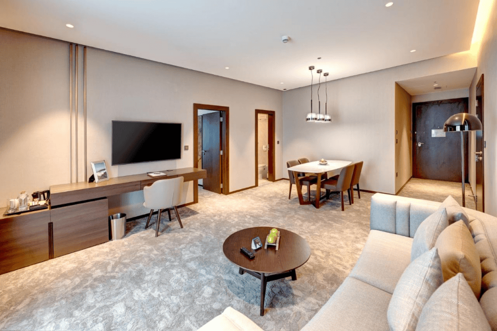 monthly hotel rooms for rent in downtown Dubai