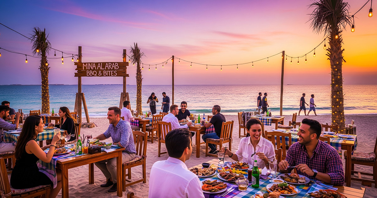 Mina Al Arab restaurants