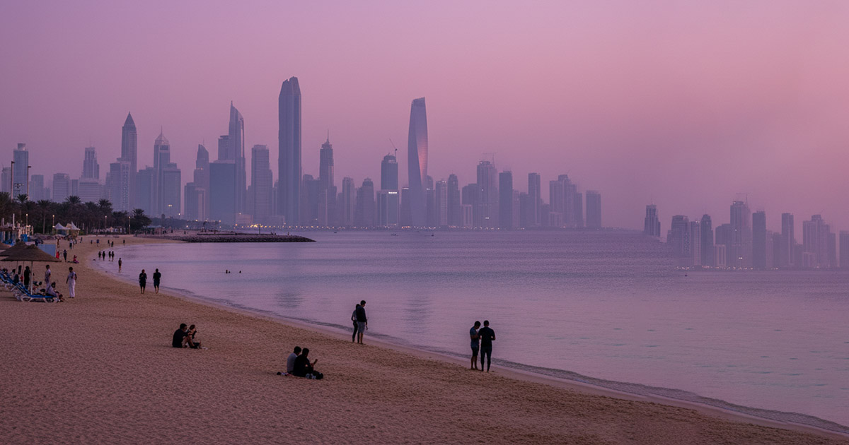 Corniche Beach Abu Dhabi