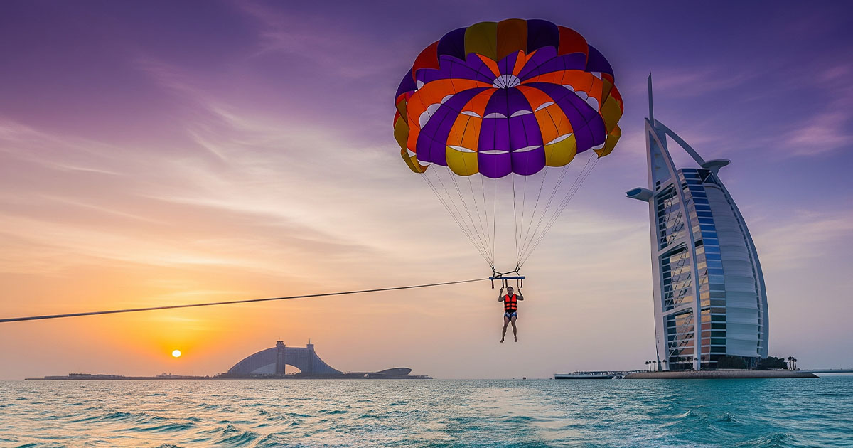 parasailing in dubai