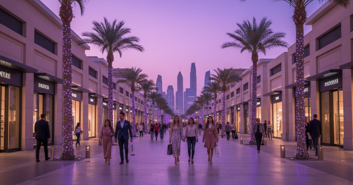 luxury shopping Dubai