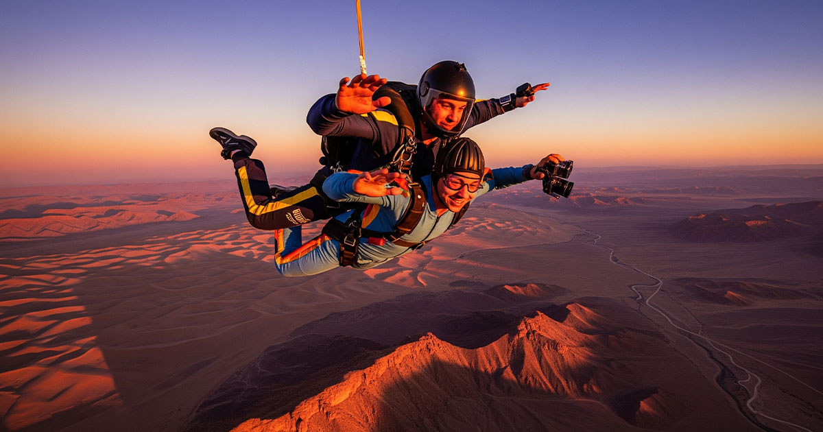 Skydive Dubai Desert