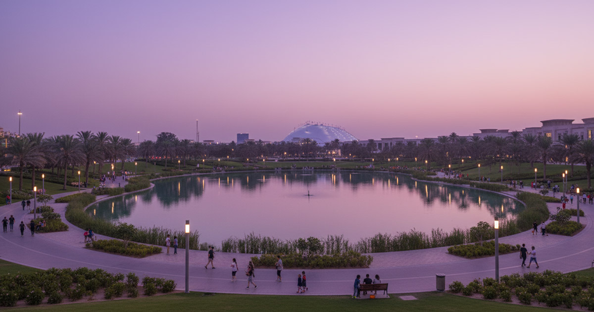 Al Barsha Pond Park Dubai