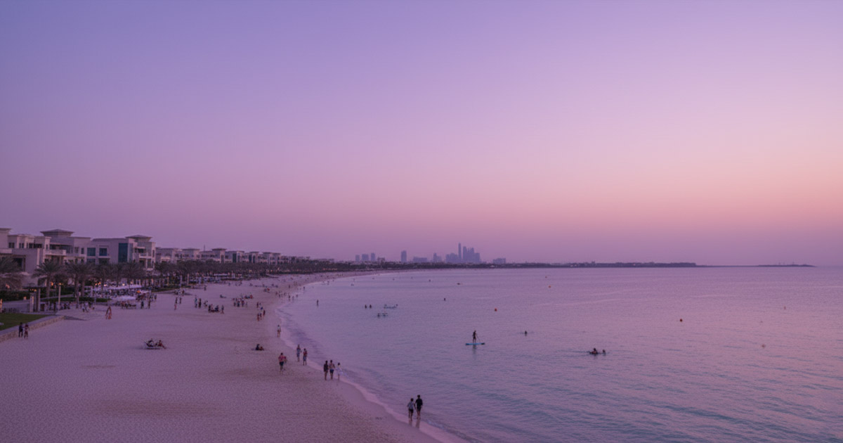 Al Raha Beach Abu Dhabi