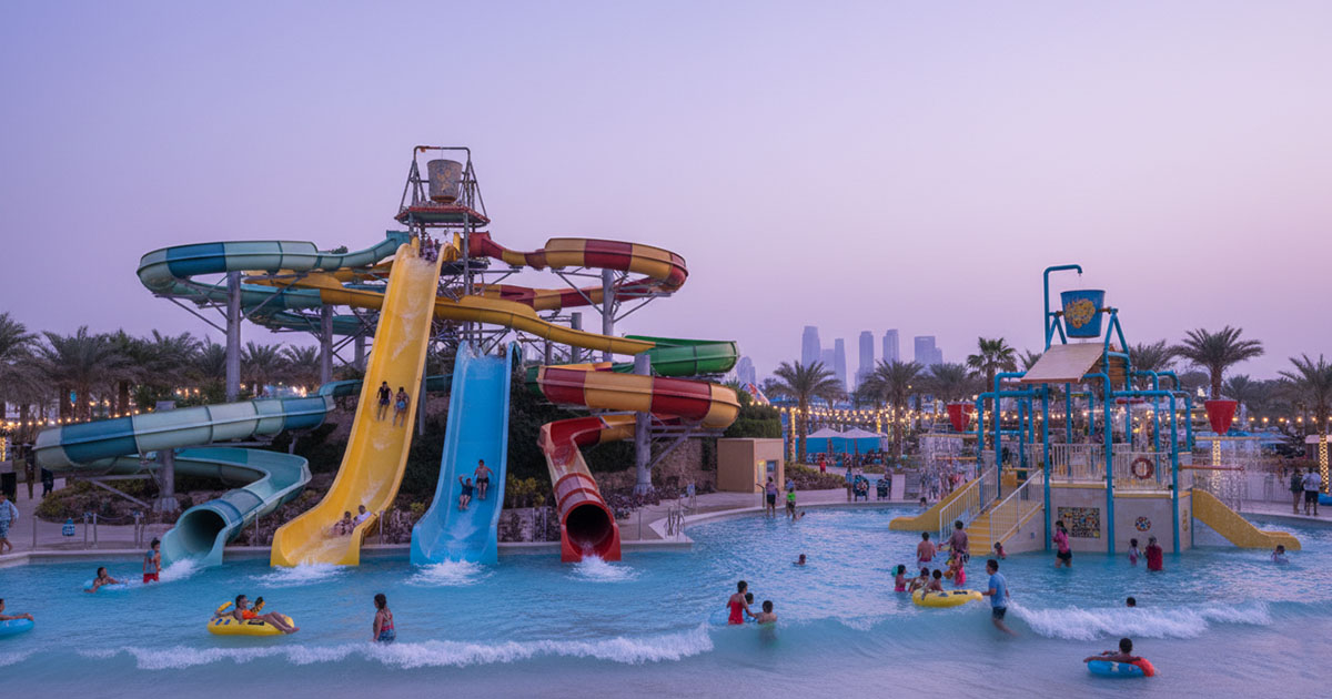 Yas Island water park