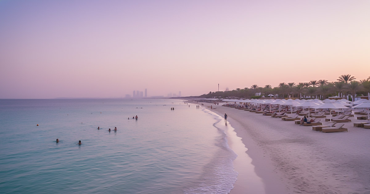 saadiyat beach abu dhabi