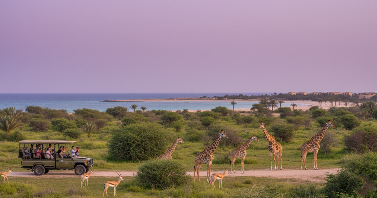 Sir Bani Yas Island safari